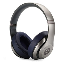 Load image into Gallery viewer, Beats Studio3, Studio 2.0 with cable/Wireless, Over-Ear, Dark Blue, Ecological Leather ( 1 Pair Ear Pads )
